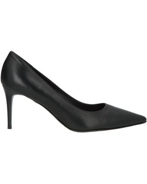 Bruglia Court Shoes Calfskin - Black