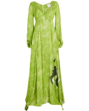 Stella Jean Maxi-Kleid - Grün