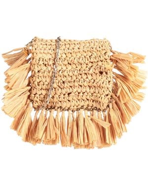 Liviana Conti Cross-Body Bag Textile Fibres - Metallic