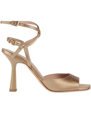 Alberta Ferretti Sandals Textile Fibres - Metallic