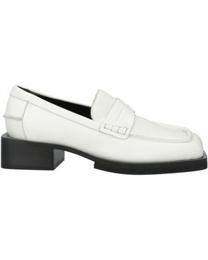 Erika Cavallini Semi Couture Mocassino - Bianco
