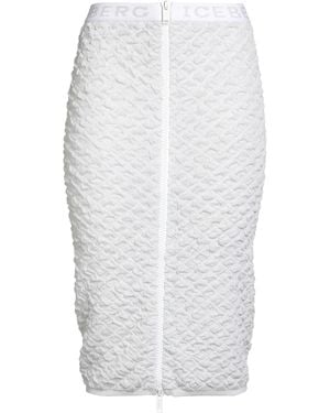Iceberg Midi Skirt - White