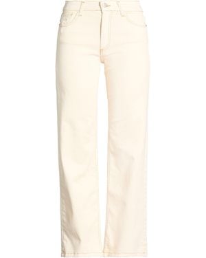 Haveone Cream Pants Cotton, Elastane - Natural