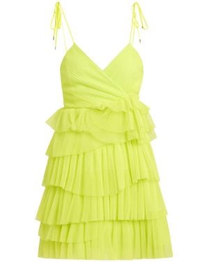 SIMONA CORSELLINI Mini-Kleid - Gelb