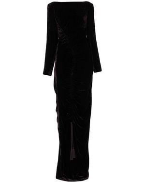 Alberta Ferretti Maxi Dresses - Black