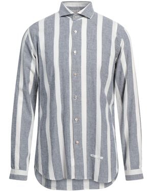 Dnl Shirt Cotton, Linen, Polyamide - Blue