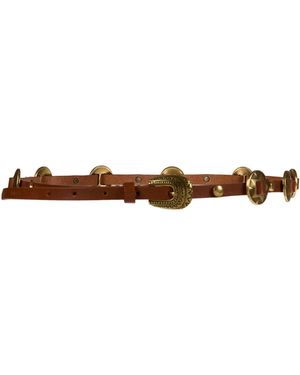 Pinko Belt Leather - Brown