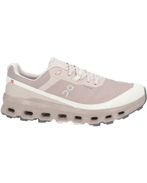On Shoes Taupe Trainers Textile Fibres, Synthetic Material - Grey