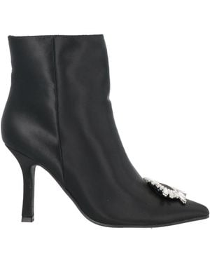 Sexy Woman Ankle Boots - Black