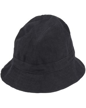 Isabel Benenato Hat Linen - Blue