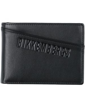 Bikkembergs Wallet Cow Leather - Black