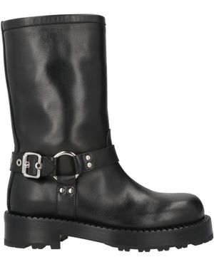 Mattia Capezzani Boot Calfskin - Black