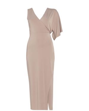 Kaos Midi Dresses - Natural