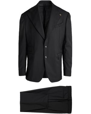 Gabriele Pasini Suit Wool - Black