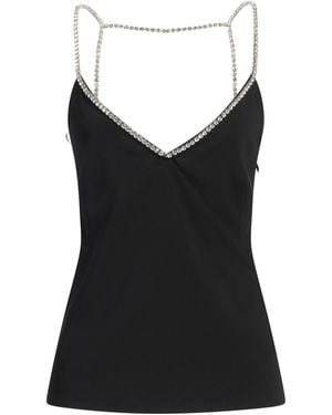 Liu Jo Top Polyester, Elastane - Black