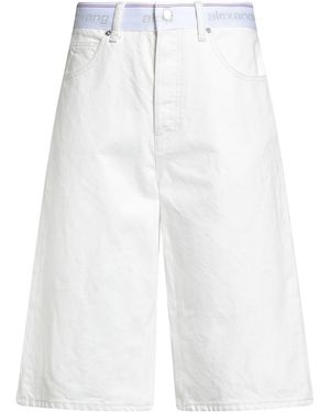 Alexander Wang Shorts Jeans - Bianco