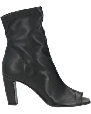 Strategia Ankle Boots Leather - Black