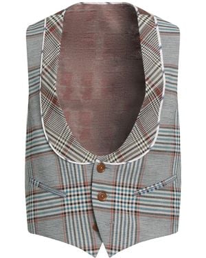 Vivienne Westwood Tailored Vest Viscose, Virgin Wool, Elastane, Cotton - Gray