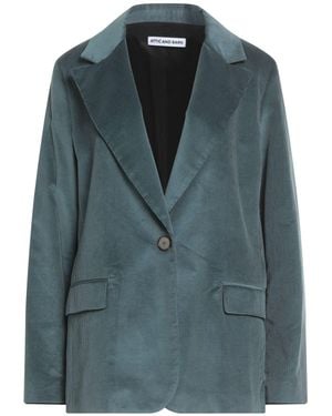 Attic And Barn Deep Blazer Cotton, Modal, Elastane - Green