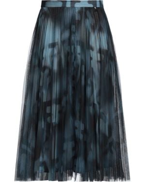 Elisabetta Franchi Midi Skirt - Blue