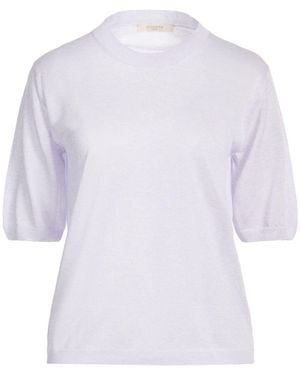 Zanone Lilac Sweater Viscose, Polyester - White
