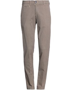 C+ Plus Pants Cotton, Polyester, Elastane - Gray