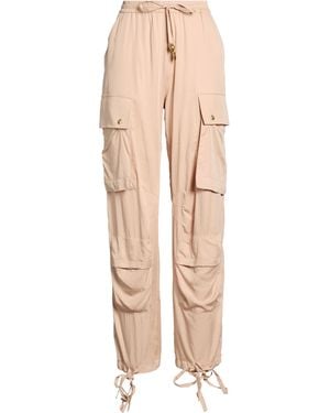 Just Cavalli Trousers Lyocell - Natural