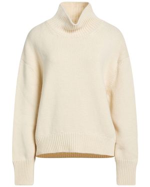 PANGAIA Turtleneck Recycled Cashmere, Recycled Wool - Natural