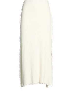 Semicouture Midi Skirt - White