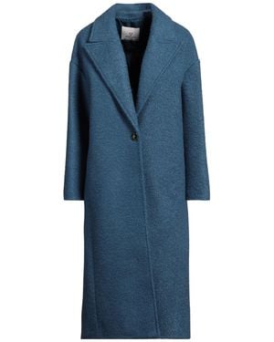 White Wise Coat Polyester - Blue
