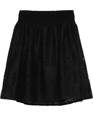 Alberta Ferretti Mini Skirt - Black