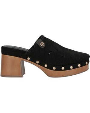 Carmela Mules & Clogs Leather - Black
