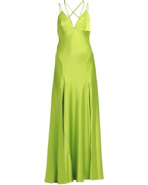 Pinko Acid Maxi Dress Polyester - Green