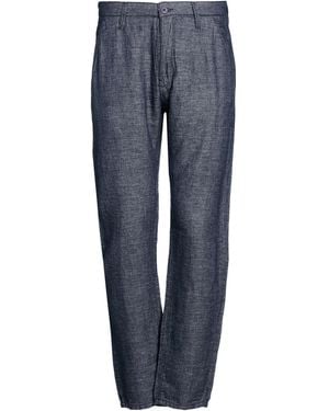 GAUDI Pants Cotton, Linen - Blue