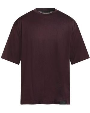 Low Brand Plum T-Shirt Cotton - Red