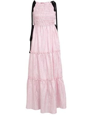 Ganni Maxi Dresses - Pink