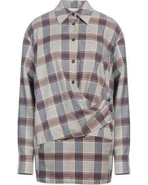 Low Classic Shirt Organic Cotton - Gray