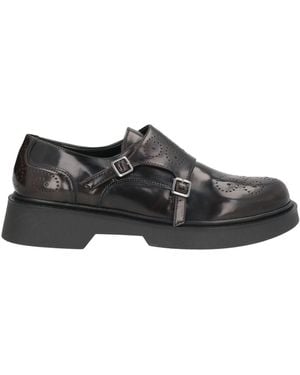 Nila & Nila Loafers Leather - Black