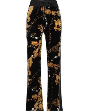 Versace Jeans Couture Trousers Polyester, Elastane, Cotton - Black