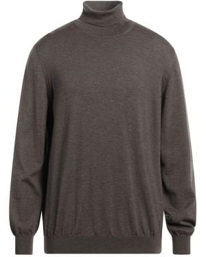 Barba Napoli Turtleneck Virgin Wool - Gray