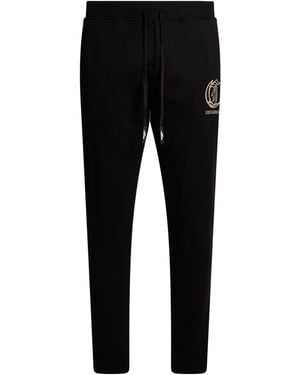 Just Cavalli Trousers Cotton, Elastane - Black