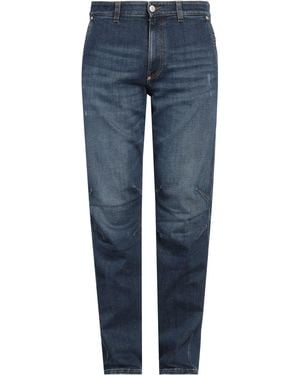 Blauer Jeans Cotton, Elastane - Blue