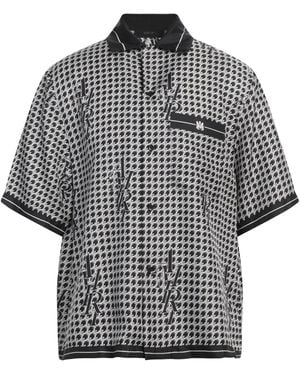 Amiri Logo Print Shirt - Grey