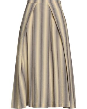 Tela Sand Midi Skirt Cotton, Lyocell - Natural