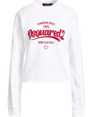DSquared² Sweatshirt Cotton - White