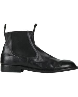 Moma Ankle Boots Leather - Black