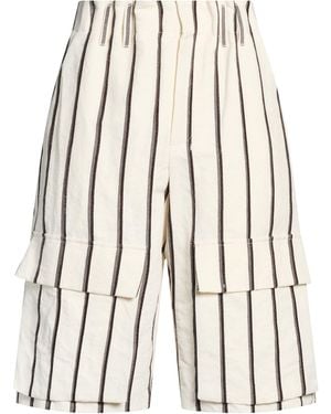 Brunello Cucinelli Shorts & Bermuda Shorts Linen, Cotton, Polyester - Natural
