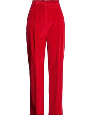 Weekend by Maxmara Trousers Cotton - Red