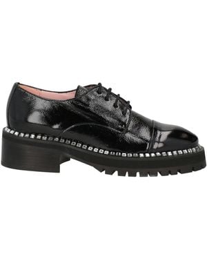 Ras Lace-Up Shoes Leather - Black