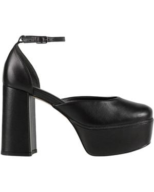 Miss Unique Pumps Leather - Black